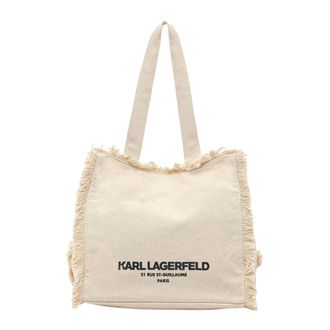 Karl Lagerfeld Borsa Tote - - Bags - Donna - Beige - ONE SIZE