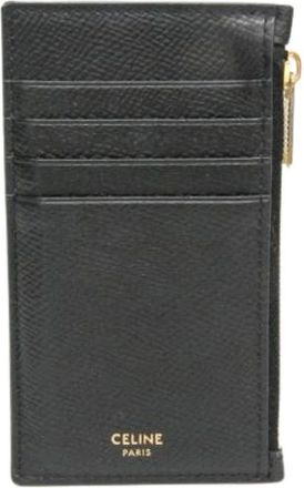 Celine Pre-owned Wallets, female, Black, Size: ONE SIZE Pre-owned Leather Wallet