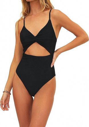 Beach Riot Annalisa One-Piece Swimsuit In Black