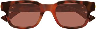 Bottega Veneta Sunglasses Bv1411 S 002 Brown/Red Men