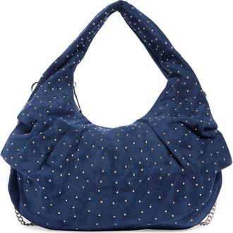 Urban Expression Studded Hobo Bag in Midnight at Nordstrom Rack