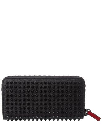 Christian Louboutin Panettone Leather Zip-Around Wallet