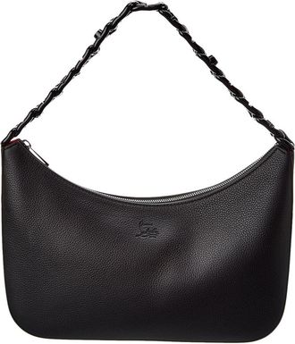 Christian Louboutin Loubila Chain Large Leather Shoulder Bag