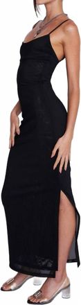 Miaou Thais Dress In Black