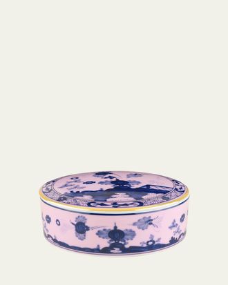 Ginori 1735 Oriente Italiano Round Box with Cover