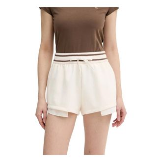 A|X Armani Exchange Dames, Korte broeken, Beige, Maat: S Katoen