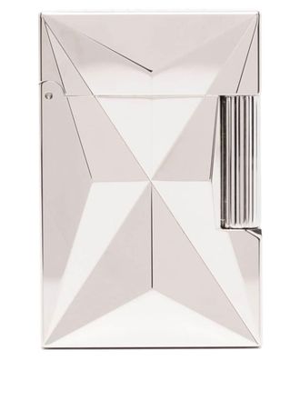 S.T. Dupont Accendino con logo inciso - Argento