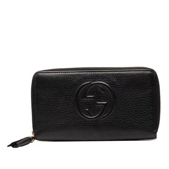 Gucci Pre-owned Gucci Calfskin Soho Zip Around Continental Wallet Ladies 5E7J4QFHLLT6ETC1