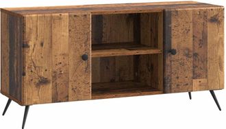 vidaXL Mueble De Tv 102 X 34,5 X 50 Cm Madera Envejecida Vidaxl