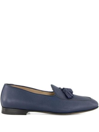 Manolo Blahnik Lennox tassel-detail loafers - Blue