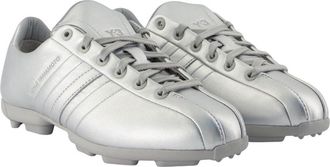 Yohji Yamamoto Unisex Field Sneaker Silver Calfskin