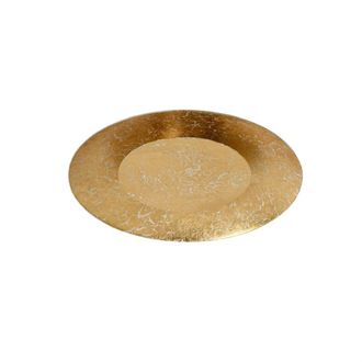 Lucide Plaf&oacute;n led redondo en metal lat&oacute;n di&aacute;m:21,5cm