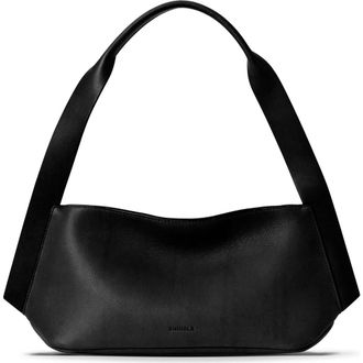 Shinola Small Derby Leather Shoulder Bag in Black at Nordstrom