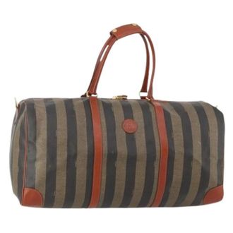Fendi Pre-owned Vintage Boston Bag - Dames - Vintage Weekendtas - Veelkleurig - ONE Size - Leer - Vintage