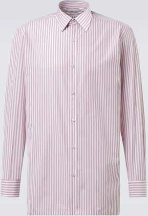 Charvet Camicia in popeline di cotone a righe