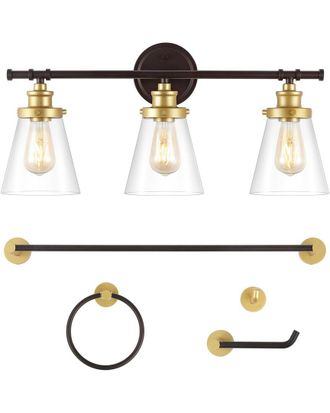 Jonathan Y Designs Jonathan Y Hollis Vanity Light Set