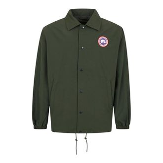 Canada Goose Light Jackets, male, Green, Size: XL Regency Jacket