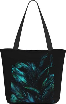 AOOEDM Abstract-Feathers Ladies Shopping Bag 13x11x7in.The Perfect ValentineS Day Gift.It Is The Best ValentineS Day Gift For Mom, Daughter, Wife,Etc