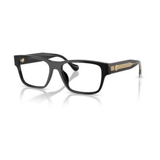 Versace Glasses, unisex, Black, Size: 54 MM Ve3390U Optical Frame