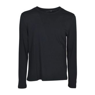 Majestic Filatures Majestic Filatures, Long Sleeve Tops, male, Black, Size: 2XL Majestic Sweaters Black