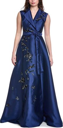 Rene Ruiz Applique Maxi Dress