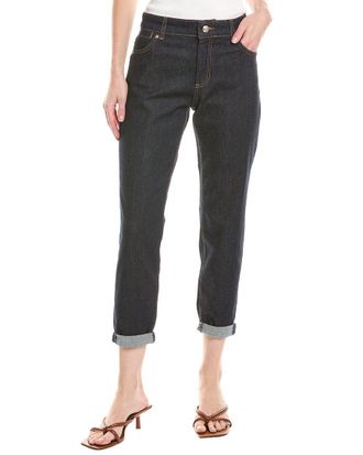 Sportmax Sportmax Edy Dark Wash Cigarette Jean
