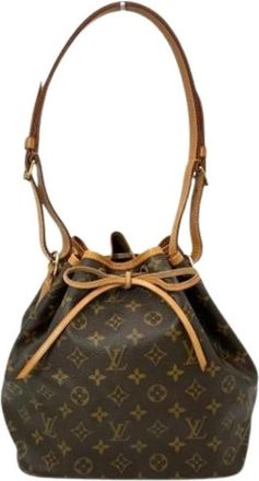 Louis Vuitton Pre-owned Bucket Bags, female, Brown, Size: ONE SIZE Pre-owned Vintage Monogram Bucket Bag