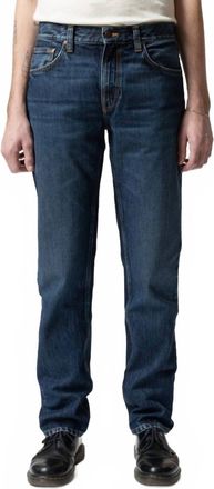 Nudie Jeans Gritty Jackson Jeans In Blue Soil