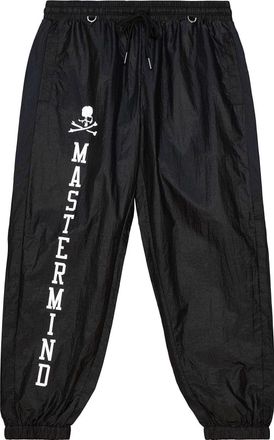 Mitchell & Ness x MasterMind FW22 World Nylon Pants Black PWUP5244-CLBYYPPPBLCK