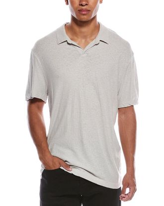 James Perse Jersey Polo Shirt