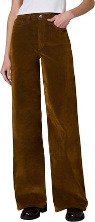 Joe's JoeS Jeans The Mia Bronze Brown Wide Leg Flocked Jean