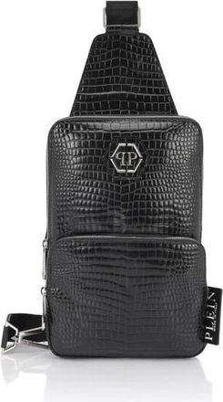 Philipp Plein Cross Body Bag Cocco Men in Black at Nordstrom
