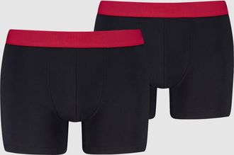 Levi's Twill Boxer Brief 2 pack - Mens - 2XL - Black