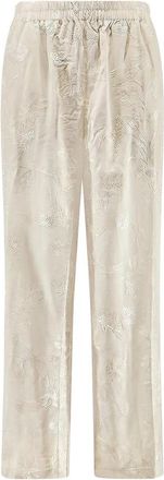 Mes Demoiselles... Flopy Straight Broeken - Dames - Straight fit broeken - Beige - XS - Broeken