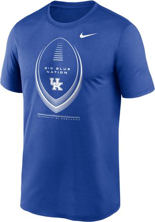 Nike Kentucky Primetime Football Icon Legend Nike Mens Dri-FIT College T-Shirt in Blue | NKGK4EVNKY-3BJ
