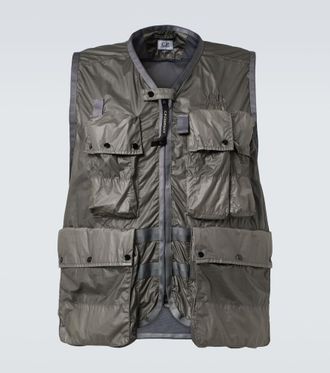 C.P. Company CS II logo technical vest