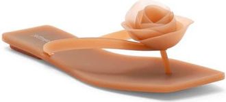 Jeffrey Campbell Sweeten Flip Flop in Natural Matte at Nordstrom, Size 10