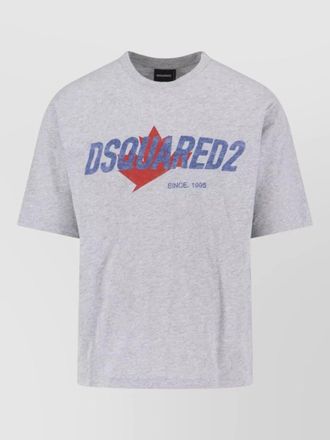 Dsquared2 cotton blend loose-fit t-shirt