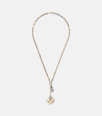 Foundrae True Love 18kt gold necklace with diamonds