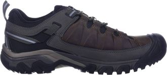 Keen Mens Targhee Iii Waterproof Hiking Sneakers In Steel Grey/captains Blue
