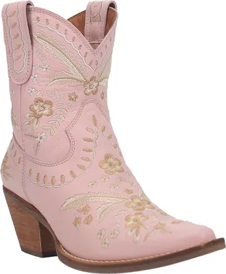 Dingo Primrose Western Boot in Pink at Nordstrom, Size 8.5