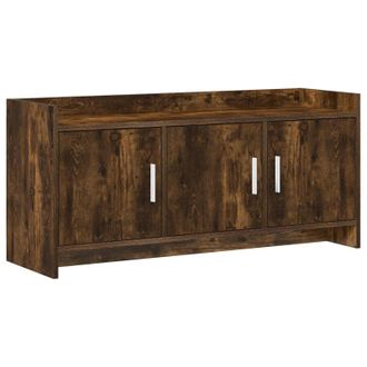 vidaXL Mueble De Tv 102 X 33 X 47 Cm Roble Ahumado Vidaxl