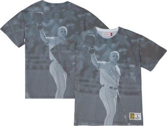 Mitchell & Ness Mens Mitchell & Ness Cal Ripken Jr. Baltimore Orioles Cooperstown Collection Highlight Sublimated Player Graphic T-Shirt in White at Nordstrom, Size