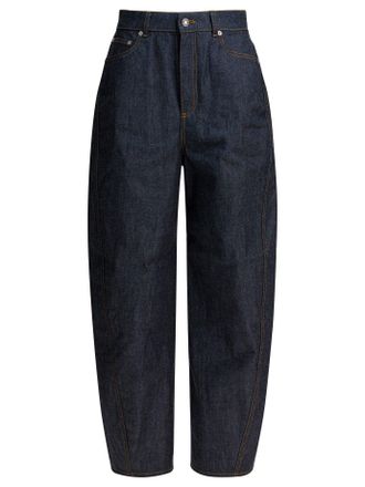 Givenchy Raw Cocoon Jeans Blu-Donna