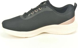 Skechers Lycra + glitter N. - Dames - Sneakers - Zwart - 37 EU - Schoenen