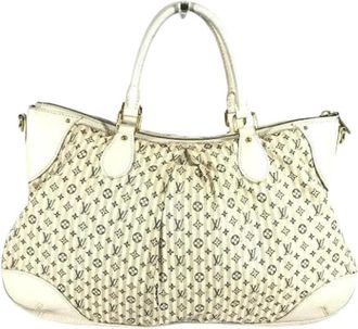 Louis Vuitton Pre-owned Handbags, female, Beige, Size: ONE SIZE Pre-owned Vintage Handbag