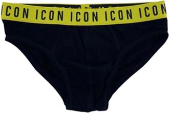 Dsquared2 Logato Icon Slip - Heren - Onderbroek - Zwart - XL - Katoen - Ondergoed