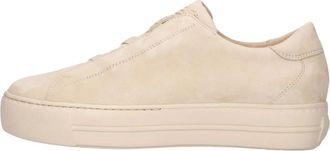 Paul Green Schoenen, Dames, Beige, 41 EU, Leer, 5529 Sneaker