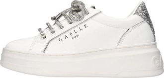 Ga&euml;lle Paris New Addict Sneakers - Dames - Sneakers - Wit - 39 EU - Polyester - Schoenen