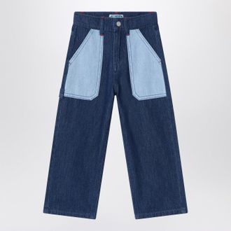 Kenzo Blue/Light Blue Jeans In Denim